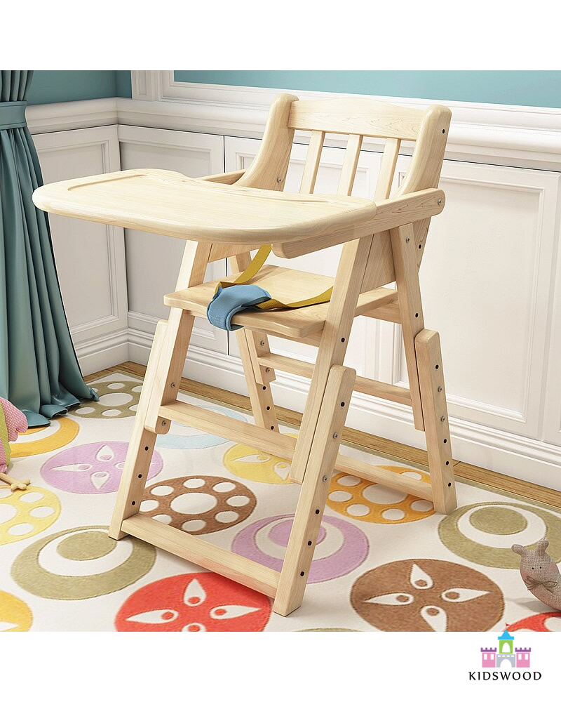 Wooden hot sale feeding chair